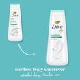 thumbnail image 4 of Dove Body Wash For 24hr Lotion-Soft Skin Sensitive Skin Moisturizing Skin Cleanser Gentle Hypoallergenic Formula With No Sulfates No Parabens, 11 Fl oz, 4 of 13