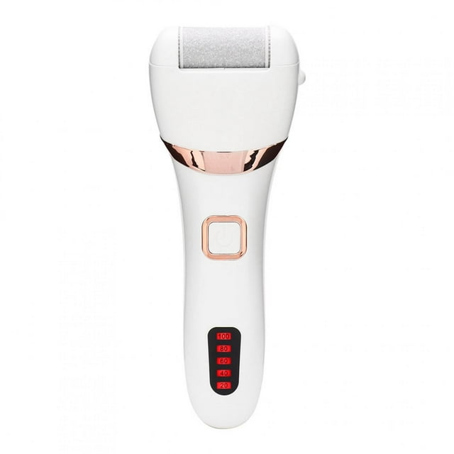 Removedor Eléctrico De Callos De Pies, Herramienta De Pedicura Recargable Con 3 Cabezales De Molienda Reemplazables Para Eliminar