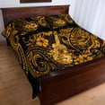thumbnail image 5 of Hawaii Ukulele Duvet cover Polynesian Pattern Gold Version LT01, 5 of 5