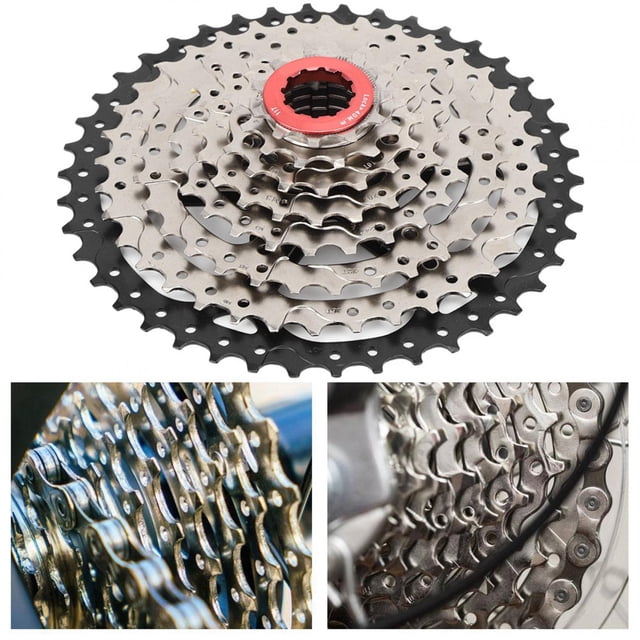 Sturdy and Bike Accessory, 8 Speed 42T Professional Bike Freewheel, for Riding Mountain Bike Cycling Road Bike