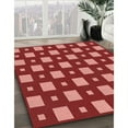 thumbnail image 2 of Ahgly Company Indoor Rectangle Patterned Bean Red Area Rugs, 6' x 9', 2 of 6