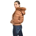 thumbnail image 3 of Chamarra con capucha desmontable Roman Fashion /Juvenil, 8026 (Cafe) cafe G, 3 of 5