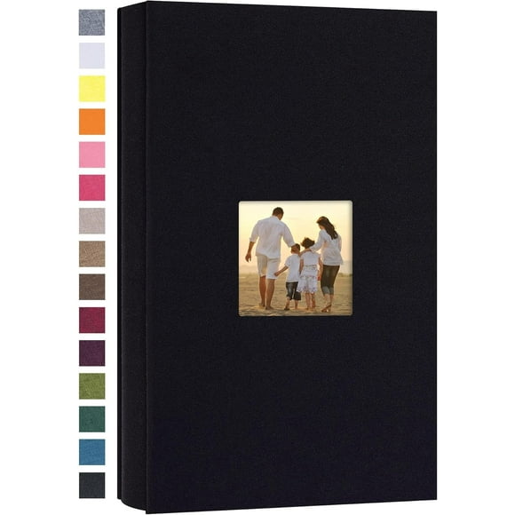 shiyou-Small Photo Album 4x6 300 Photos Linen Cover Picture Photo Book for Family Wedding Anniversary Baby Vacation