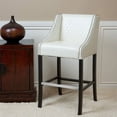 thumbnail image 1 of Noble House 28" Carlita Bar Stool in Ivory, 1 of 5