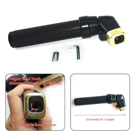

Fule 400A Forged Copper Tooth Welding Electrode Holder 1.6-6.4mm Electrodes Clamp