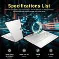 thumbnail image 3 of HP 15.6" FHD Laptop, Intel i5-1135G7,1.16TB Storage(1TB SSD +160GB Docking Station Set), 16GB DDR4 RAM, Intel Iris Xe Graphics, Win 11 Pro, Silver, 3 of 9