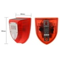thumbnail image 2 of Tomshoo Alarma, alarma de inducción del cuerpo con alarma - robo de alarma animal 3 Solar con alarma impermeable Villa 3 modos Alarma infrarroja humana cronometrada, 2 of 8