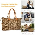 thumbnail image 3 of Imountek 24" Travel Duffle Bags, Portable Luggage Bags for Women with Shoulder Handle, Leopard Grain, 3 of 10
