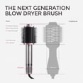 thumbnail image 4 of TYMO 4.0 Ionic Hair Dryer Brush, 5-in-1 Lightweight Blowout Brush, 3X Faster Drying, Adds Shine, Volume & Anti-Frizz Smooth Styles, Black, 4 of 9