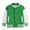 Green, variant on Kiijoy Toddler Girls Color Block Baseball Jacket Varsity Sports Sweatshirt, Sizes 2-3