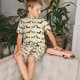 thumbnail image 4 of Fotbe Dachshund Dog Pijama Estampada de 2 Piezas para Niños – Ropa de Dormir de Manga Corta Cómoda para Niños y Niñas, Camiseta y Shorts de Algodón-X-Large, 4 of 6
