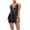 AA-Black, variant on QATAINLAV Sequin Jumpsuits for Women Sleeveless Straps V Neck One Piece Skorts Fashion Glitter Short Rompers for Wedding Party Army Green S Todays Daily Sales
