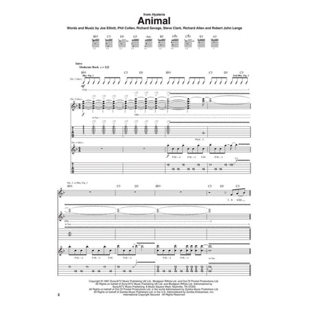 楽譜　ベスト・オブ／デフ・レパード（ギター（TAB譜付）／輸入楽譜（T））