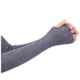 thumbnail image 3 of AWZXDE Gloves For Cold Weather Winter Knitted Long Arm Warmer Fingerless With Thumb Hole, 3 of 9