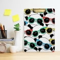 thumbnail image 6 of FMSHPON Panda Glasses Clipboard Hardboard Wood Nursing Clip Board and Pull for Standard A4 Letter 13x9 inches, 6 of 8