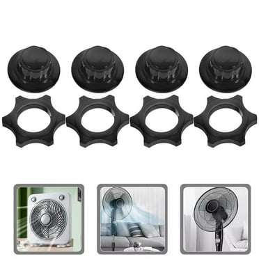 4pcs Electric Fan Accessories Nuts Fan Part Supplies Fan Fixed Nut Cover Zeraneb