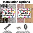 thumbnail image 3 of (2 Pack) Dont Spread Germs OSHA Notice Sign 24 Inch X 18 Inch Plastic Sign, Weather Resistant, UV Protected for Workplace, Business, and Construction Site, Made in the USA, 3 of 8