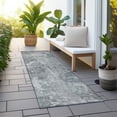 thumbnail image 6 of Addison Rugs Chantille Indoor/Outdoor Transitional Modern Gray Washable Runner Rug, 2'3" x 7'6", 6 of 6