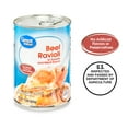 Great Value Beef Ravioli, 15 Ounces