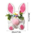 thumbnail image 3 of Easter Bunny Tree Topper Decoration – Plush White Bunny with Long Ears for Easter Tree, Basket, Wall or Table Décor – Spring Holiday Ornament & Party Supply Gift, 3 of 5