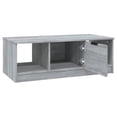 thumbnail image 3 of vidaXL Coffee Table Grey Sonoma 102x50x36 cm Engineered Wood, 3 of 5