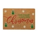 thumbnail image 2 of Decoraciones navideñas, Alfombra navideña para entrada, Tapete absorbente antideslizante para el hogar, Tapete antimanchas para baño, Tamaño 15.7x23.6 pulgadas, Poliéster, Tapetes para el piso de la h, 2 of 6