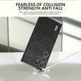thumbnail image 2 of For Samsung Galaxy S24 Ultra 5G ABEEL Dual Color Cowhide Texture PU Phone,iPhone 15 Pro Max, 2 of 5