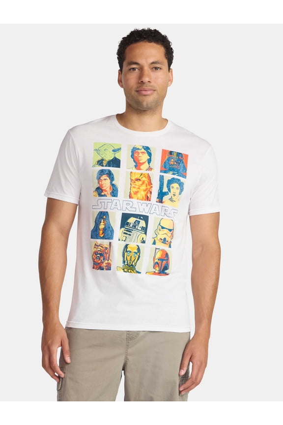 Men's and Big Men's Graphic Tee with Short Sleeves, Sizes S-3XL