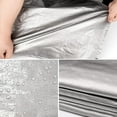 thumbnail image 5 of GZBtech 10Mil Heavy Duty Tarp 10x10FT, Waterproof Thick Silver&Black Plastic Tarpaulin Cover for Outdoor Patio Garden Use, UV Resistant,Tear Proof Poly Tarps for Trailer Car Truck Bike Pool Firewood, 5 of 7