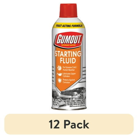 (12 pack) Gumout Starting Fluid 11oz 5072866