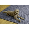 thumbnail image 4 of Fuller 5' x 7' Washable Area Rug, Grey and Ivory, 4 of 8