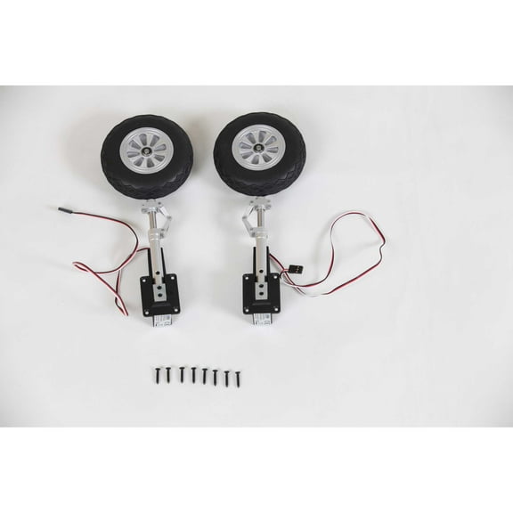 E-flite Main Landing Gear Retract Set P-51D 1.5m- EFLG01251 Wheels Gear Retracts & Accys