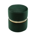 thumbnail image 4 of TOV Furniture Yamma Forest Green Velvet Ottoman, 4 of 8