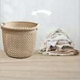 thumbnail image 5 of Laundry Baskets Plastic Round,Washing Basket Clothes Hamper,Laundry Hamper for Home,Storage Basket with Handles,Bedroom Basket Dirty Cloth Basket Clothes Laundry Hamper Hollow Storage Rack, 5 of 9