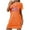 Orange, variant on Womens Nightgowns Cotton Women Nightgowns, Soft Comfy Lightweight Short Sleeves Sleepdress Comfy Ladies Heart Printed Nightdress Gowns for Women Sleepwear Dress Orange M