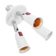 thumbnail image 4 of Adaptador divisor E27 de 3 cabezales para bombillas con base E27, convertidor de casquillo para lámpara E27, 4 of 7