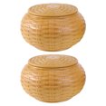 thumbnail image 1 of 2pcs/Set Wooden Go Chess Game Stones Storage Can Go Chess Storage Container, 1 of 8