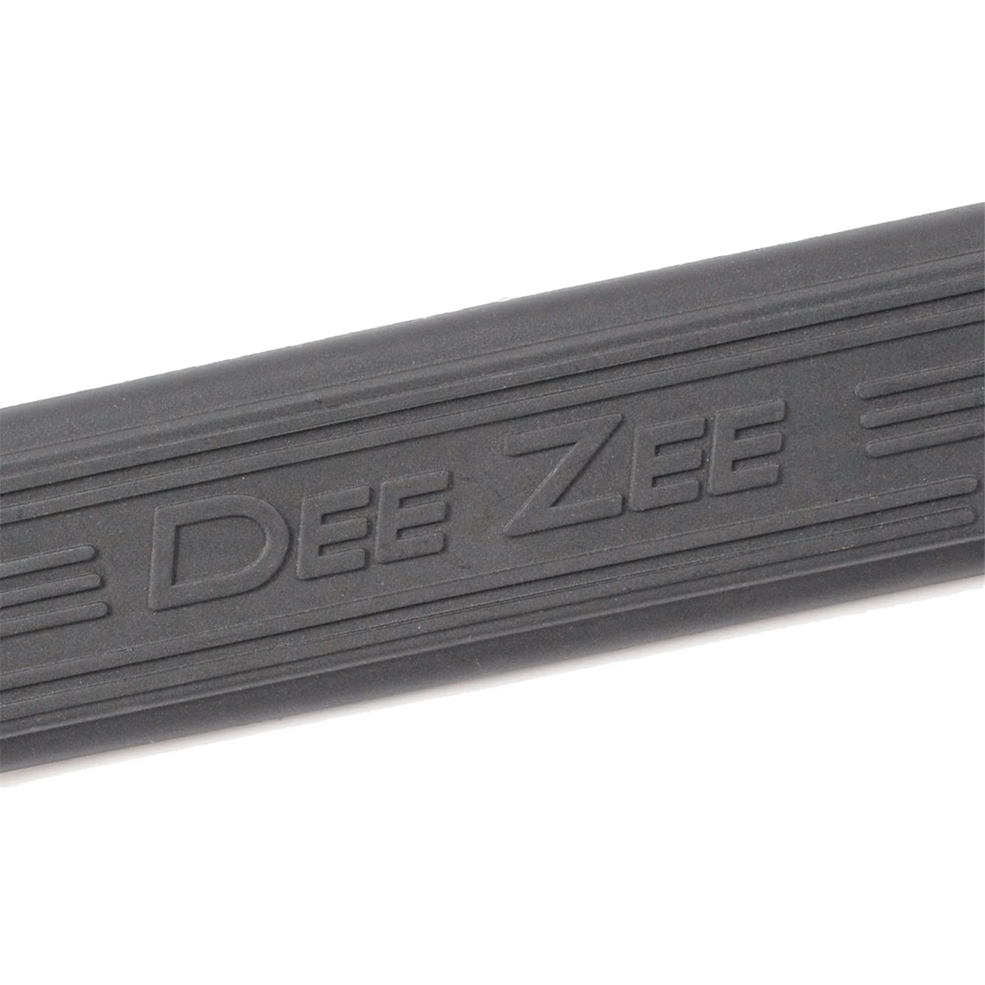 Dee Zee Universal Round Steel Side Steps Black Nerf Bars, 3"