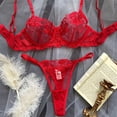 thumbnail image 2 of Traje sexy de reunión con perspectiva de bordado de malla de flores para el Día de San Valentín europeo y americano, 2 of 6