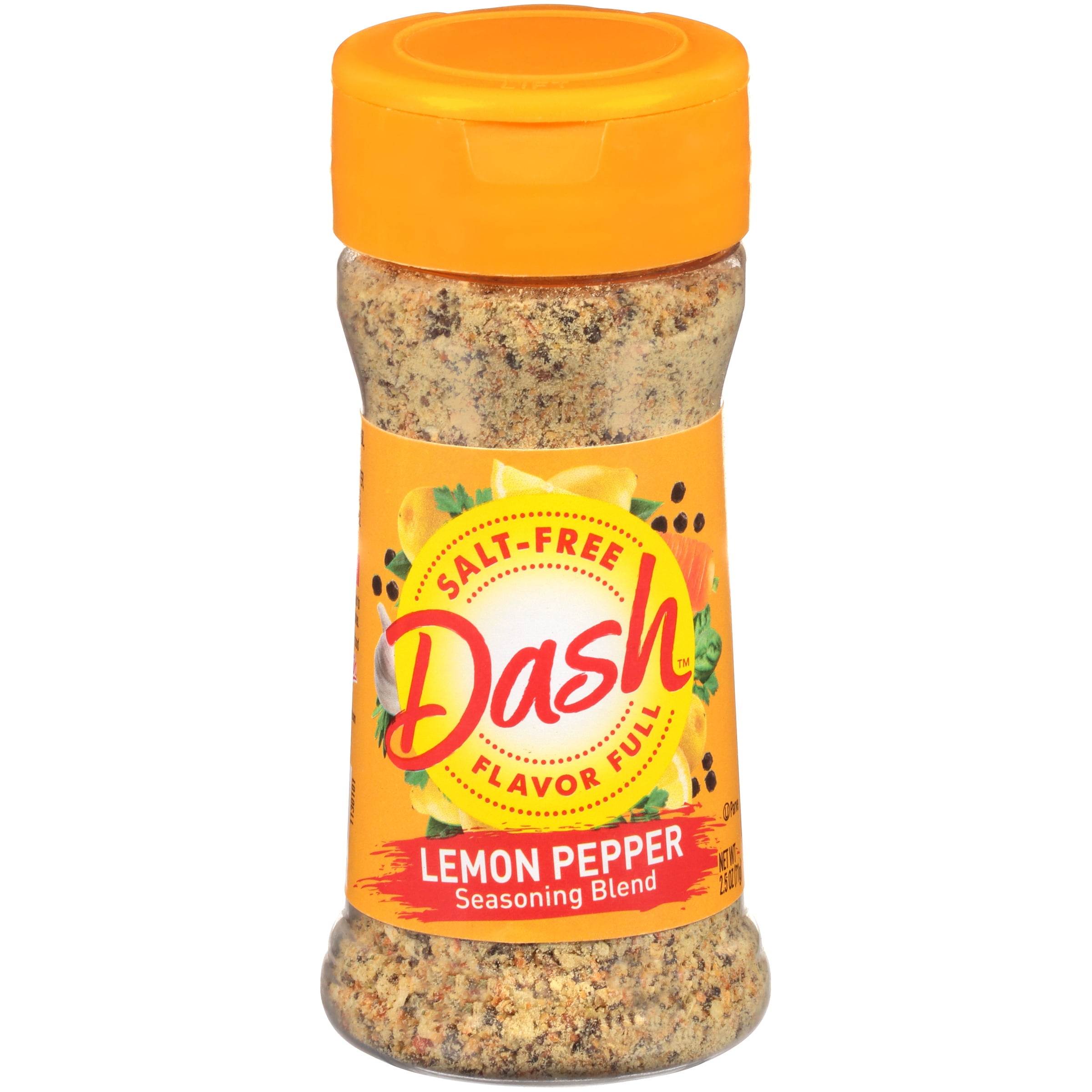Dash™ Lemon Pepper SaltFree Seasoning Blend 2.5 oz. Shaker Walmart