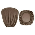 thumbnail image 4 of fastboy Split Office Chair Cover Waterproof Universal Washable Protective coffee, 4 of 9