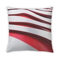 thumbnail image 2 of Ahgly Company Color Focus Red Indoor Throw Pillow, 18 inch by 18 inch, 2 of 6