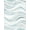 Blue, Pattern 1, variant on Design&I 8'x10' Washable Area Rug Sleek Flatweave Pet Friendly Ocean Themed Beachy Flowing Ripple Seaside Inspired Theme Nautical for King Size Bedroom, Under Bed