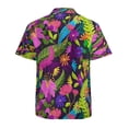 thumbnail image 3 of High Quality Hawaiian Shirts for Men Short Sleeve Aloha Beach Shirt Floral Summer Casual Button Down Shirts Blouses SDJAFO, 3 of 7