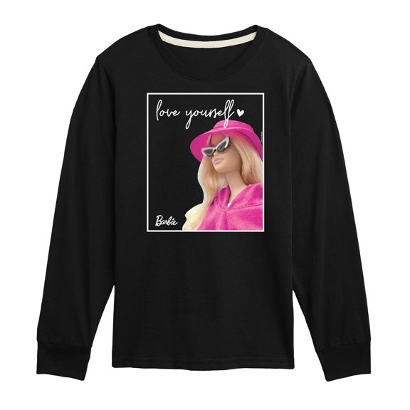 Barbie - Love Yourself - Toddler And Youth Long Sleeve Graphic T-Shirt