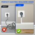 thumbnail image 4 of Wall Cord Hider Self Adhesive Cable Concealer Flexible Wire Raceway Cover (4m ), 4 of 8