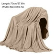 thumbnail image 2 of chaungfeng Fleece Throw Blanket Bath Towel 28x20 inch, Soft Warm Fuzzy Plush Blanket, Luxury Flannel Blanket, Super Cozy and Comfy for All Seasons, 2 of 4