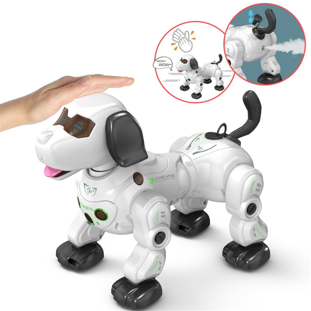 Remote Control Smart Electronic Dog 2.4G Wireless Intelligent Talking Robot Dog 