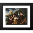 thumbnail image 2 of Luigi Garzi 18x15 Black Modern Framed Museum Art Print Titled - The Finding of Moses, 2 of 5