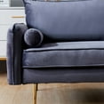 thumbnail image 5 of Velvet Fabric Sofa With Pocket-71‘’Gray, 5 of 8